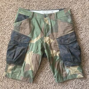 G-Star Camo Cargo Shorts